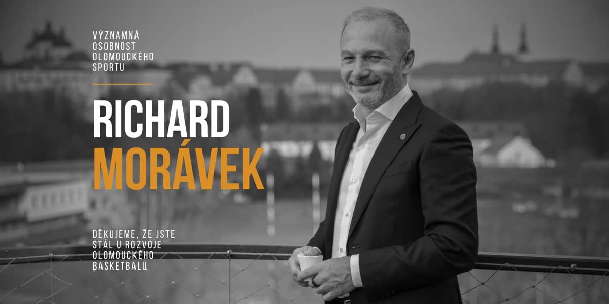 S hlubokým zármutkem jsme přijali zprávu o úmrtí Richarda Morávka, významného olomouckého podnikatele a dlouholetého podporovatele sportu v našem městě. Richard Morávek a společnost REDSTONE byli řadu let výrazně spojeni také s olomouck... (1200 x 600 px) - 1